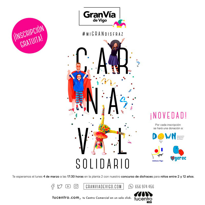 carnaval solidario gran vía