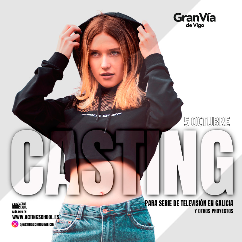 Casting: ¡ven y sé el próximo protagonista!