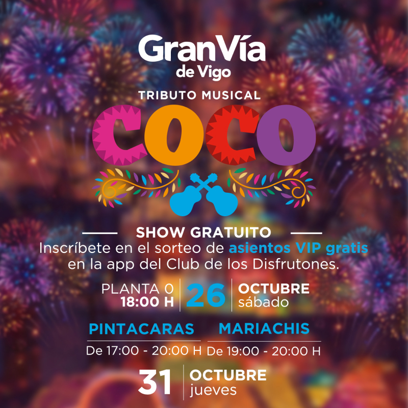 “Coco. Tributo Musical”, pintacaras, photocall y mariachis