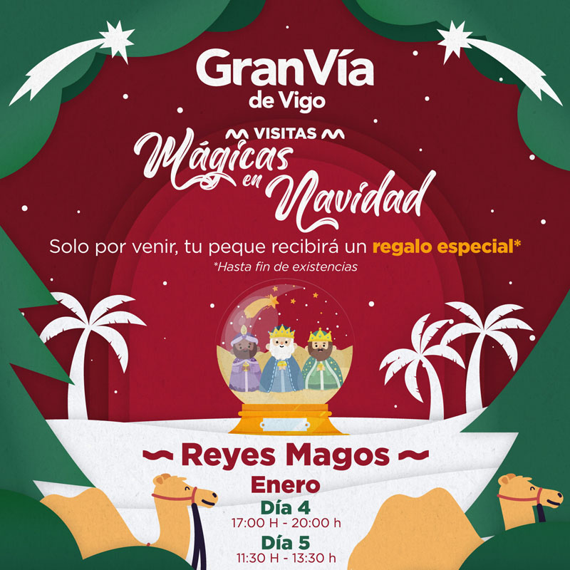 Visitas mágicas: Reyes Magos