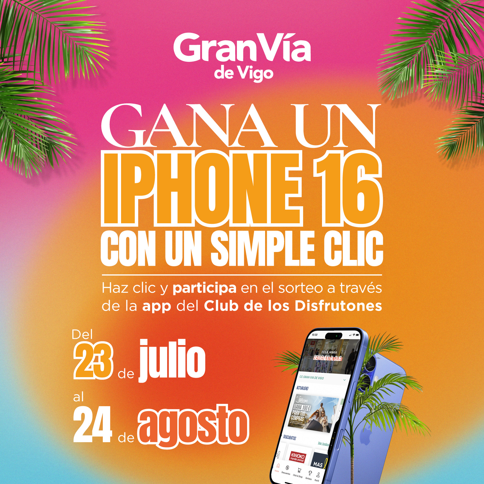 Un iPhone 16 quiere irse de vacaciones contigo