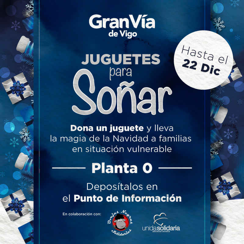 Dona un juguete y comparte la alegría de la Navidad con quienes más lo necesitan