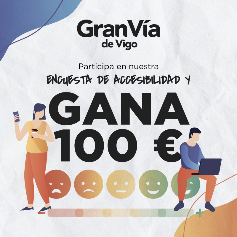 Responde a esta encuesta de accesibilidad universal y GANA 100 €