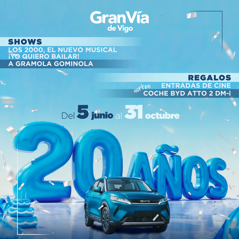 Celebramos 20 años siendo tu punto de encuentro