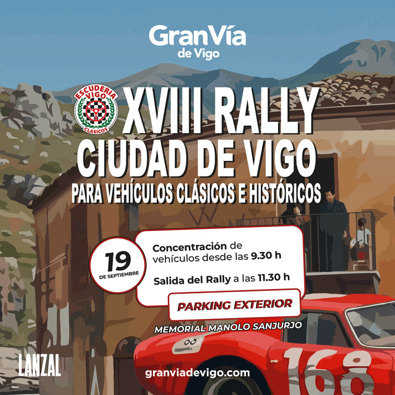 Acelerando hacia el XVIII Rally Ciudad de Vigo